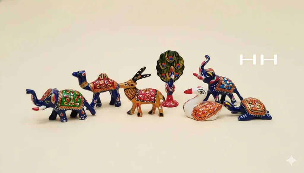 Meenakari Animal Set